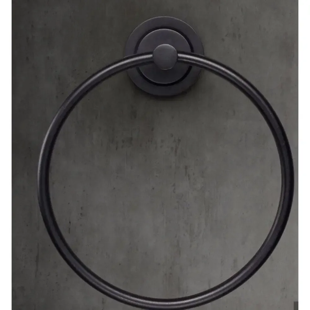 RH Restoration Hardware Spritz Towel Ring | Finish: Bronze